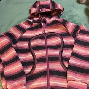 Lululemon Scuba Hoodie Classic Cotton Fleece Sz 8
